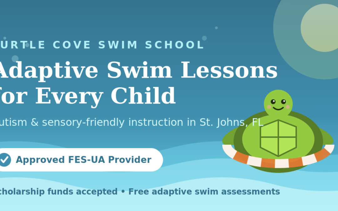 Adaptive Swim Lessons for Kids with Autism & Sensory Needs — And How Florida’s FES-UA Scholarship Can Cover the Cost